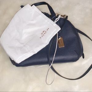 Navy Coach bowling bag